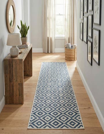 2' x 6' Easy-Clean Jill Zarin Costa Rica Indoor / Outdoor Runner Rug