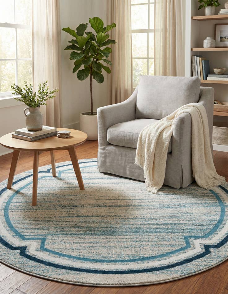 Detail image of  7' x 7' Oasis Round Rug