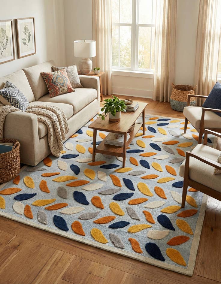 Detail image of  7' 10 x 10'  Washable Aruba Indoor / Outdoor Rug