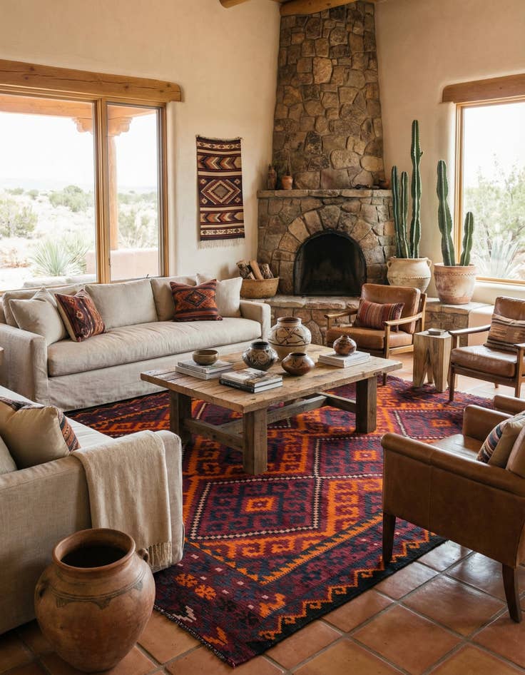 Detail image of 8' 10 x 15' 10  Hand Woven Kilim Afghan Wool Rug