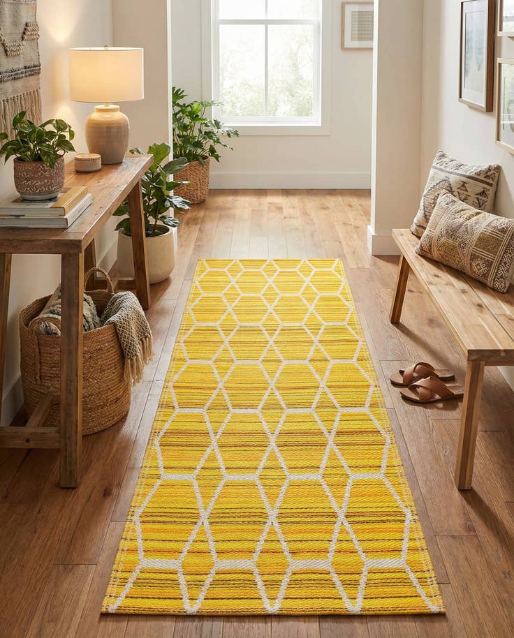 Detail image of 2' x 6' Easy-Clean Vista Breeze Indoor / Outdoor Runner Rug