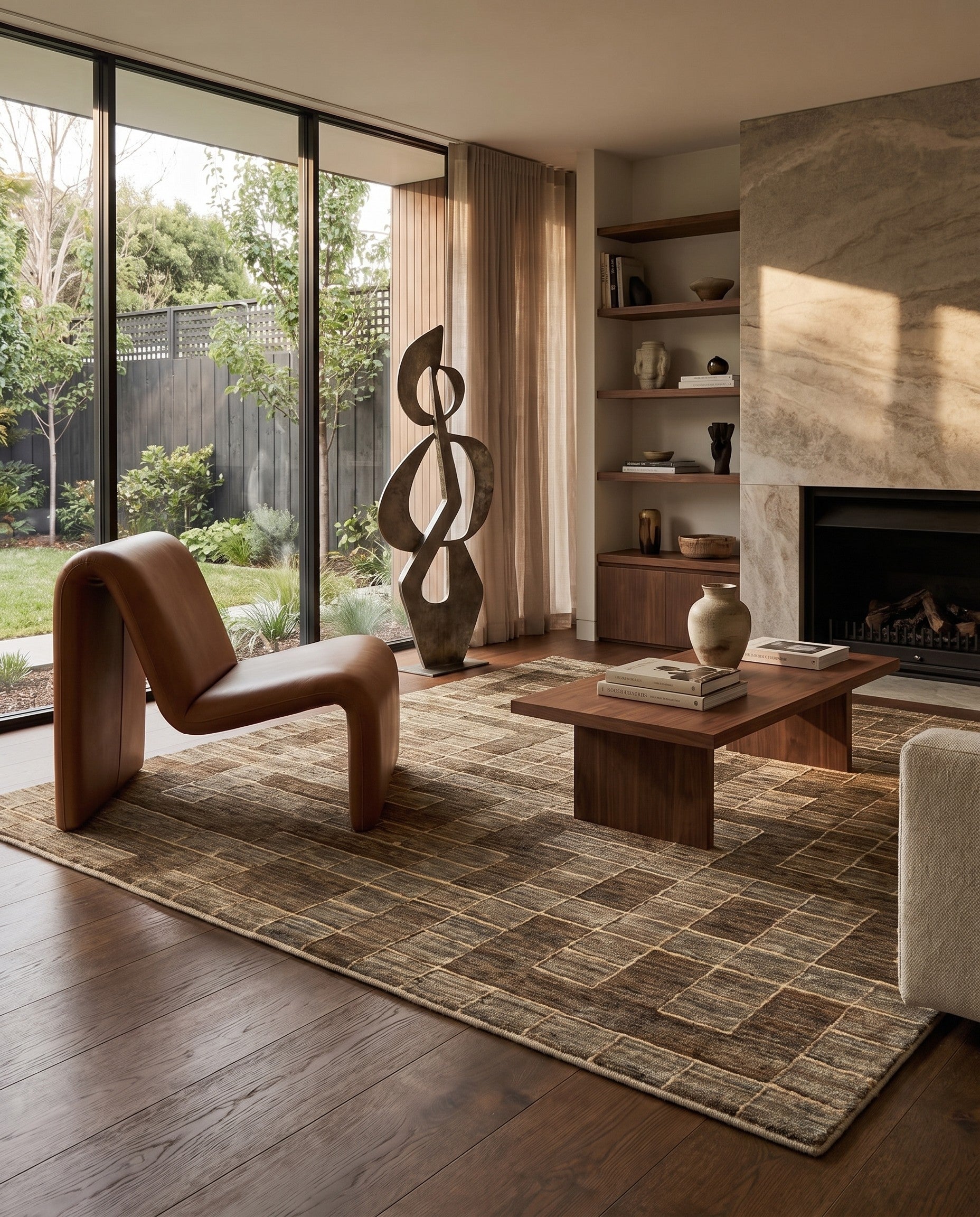 5' x 6' 8 Juma Wool Rug