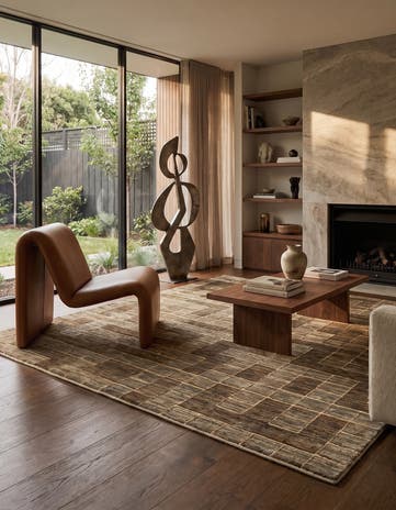 5' x 6' 8 Juma Wool Rug