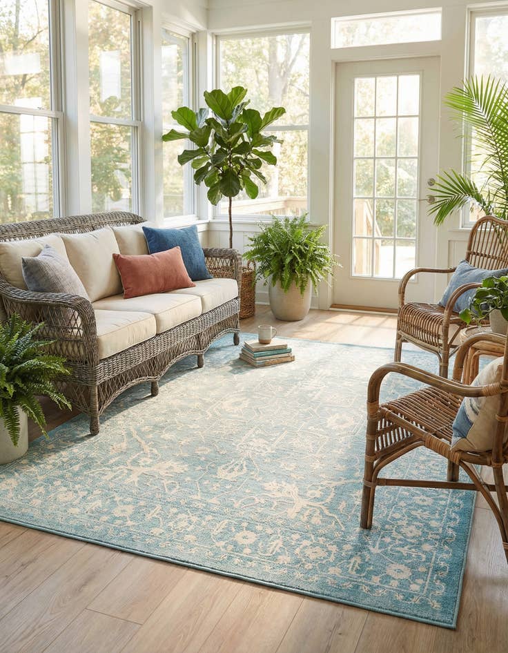 Detail image of  8' x 10' Modern Classical Rug