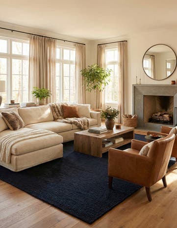 10' x 14' 1 Hand Woven Lana New Zealand Wool Rug