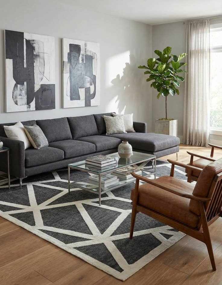 Detail image of 10' x 13' Prismatic Rug