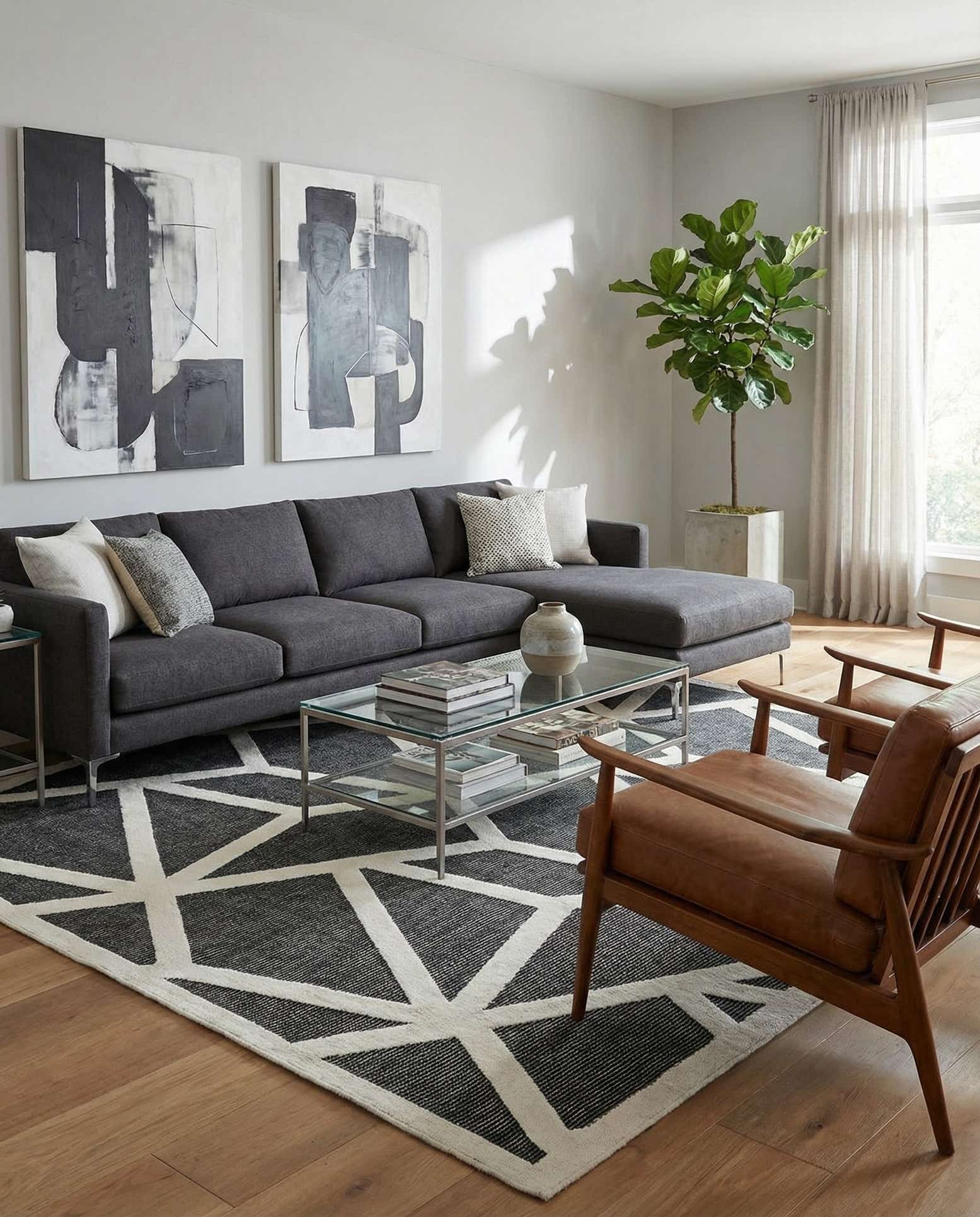 10' x 13' Prismatic Rug
