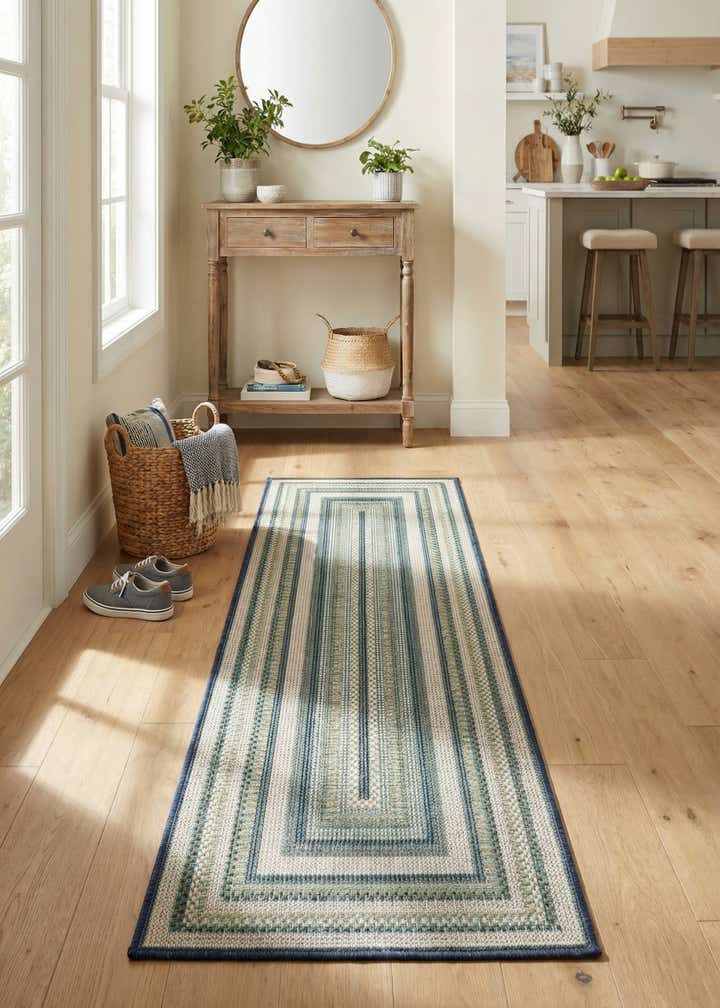 2' x 6' Easy-Clean Baja Indoor / Outdoor Runner Rug