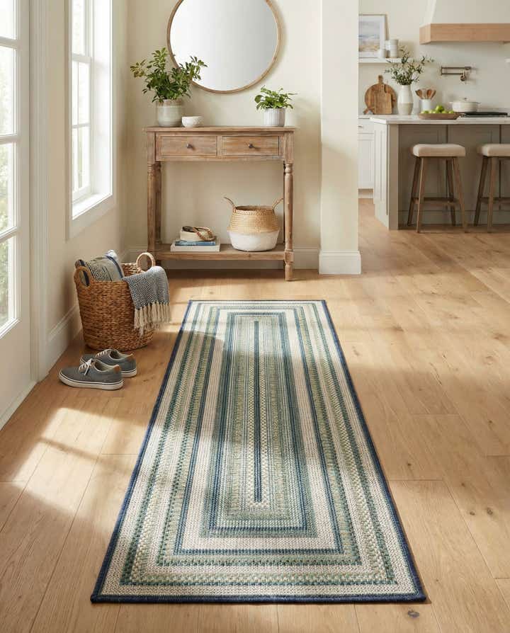 2' x 6' Easy-Clean Baja Indoor / Outdoor Runner Rug