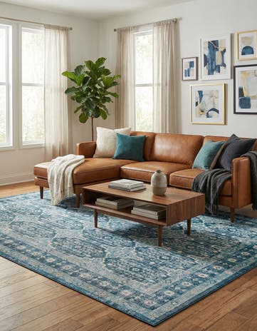Blue Lucerne Rug