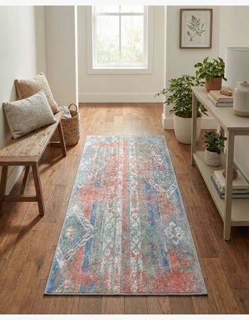 2' x 4' Kamala Washable Runner Rug
