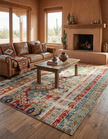 6' x 9' Washable Mesa Rug
