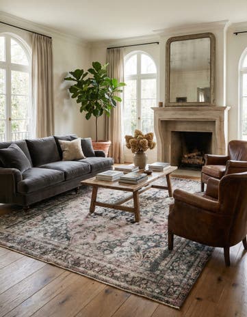 10' 1 x 13' 4 Hand Knotted Ultra Vintage Persian Wool Rug
