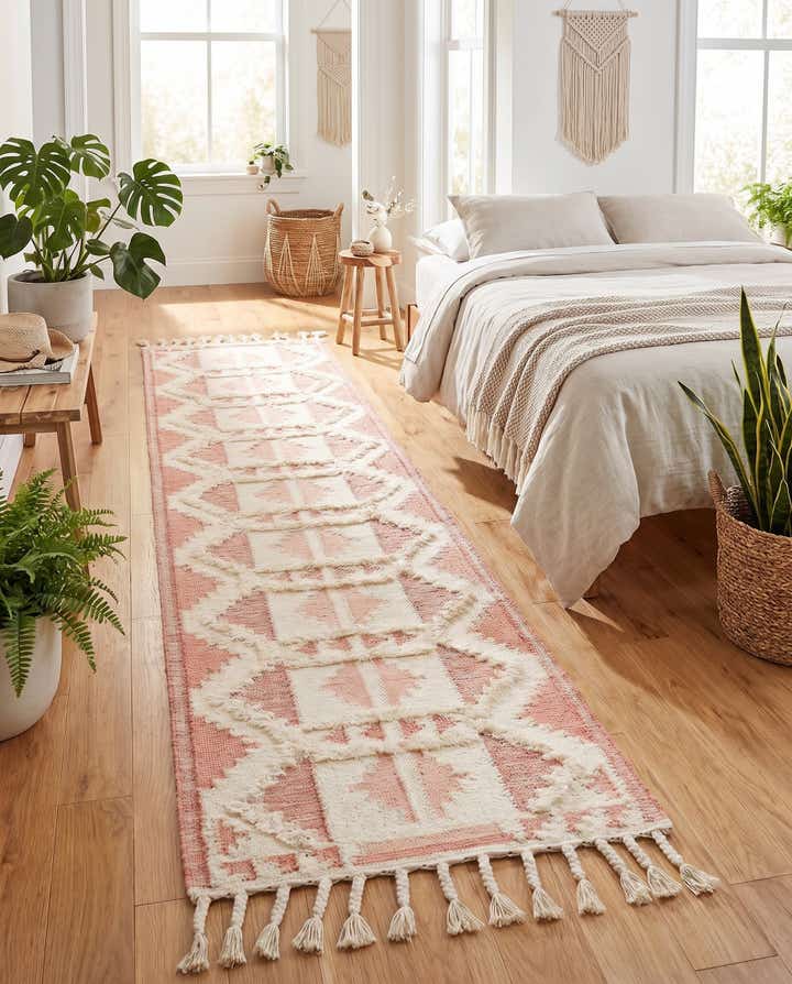 2' 7 x 13' 1 Hand Woven Arizona Wool Runner Rug