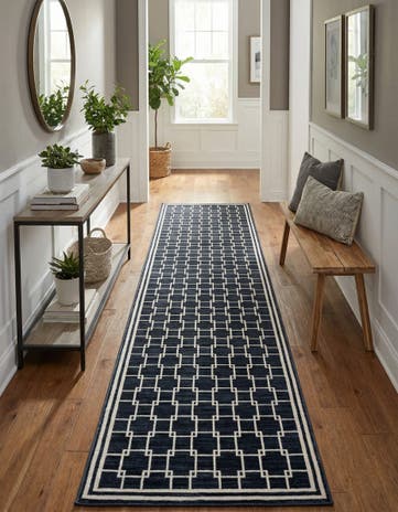 Jill Zarin 2' 7 x 12' Metropolitan Uptown Runner Rug