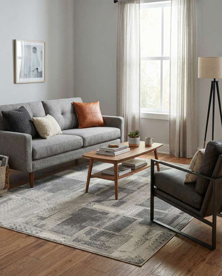 5' x 7' 4 Leipzig Rug