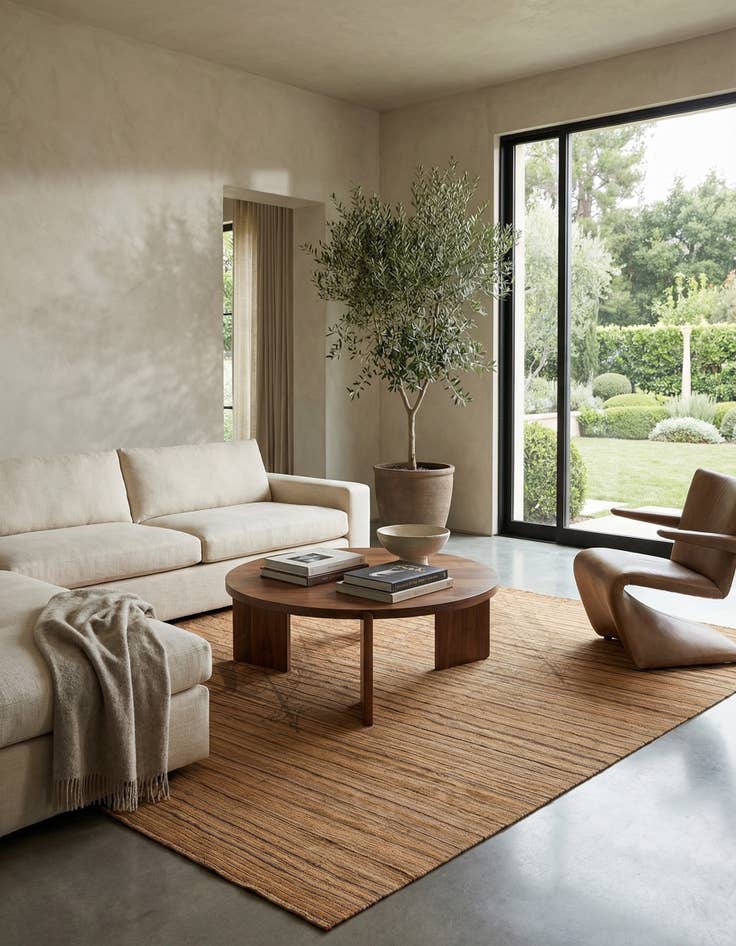 Detail image of 8' 4 x 10' 2  Hand Woven Kilim Modern Wool Rug