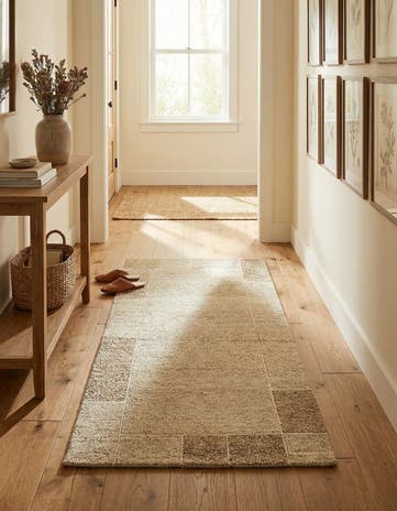 2' 5 x 4' 8 Hand Knotted Kashkuli Gabbeh Wool Runner Rug