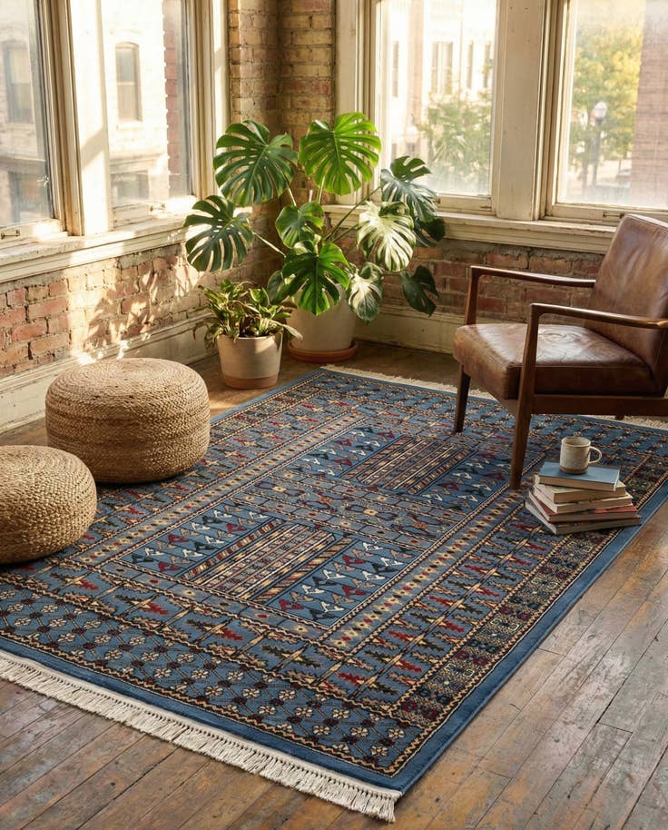 Detailansicht von 160cm x 245cm Bokhara Teppich