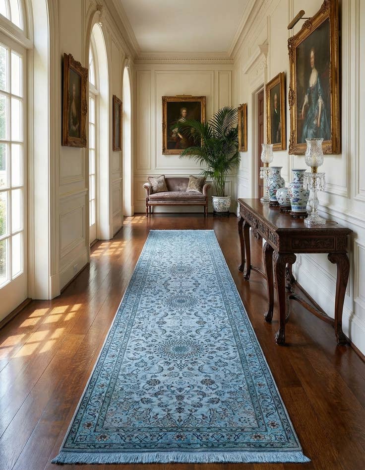 Detail image of 2' 11 x 13' 1 Nain Runner Rug