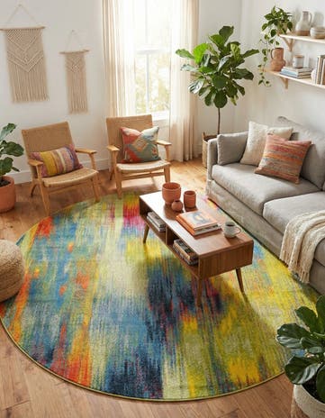 Florence Round Rug