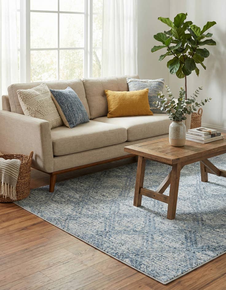 Detail image of 4' x 6' Kamala Washable Rug