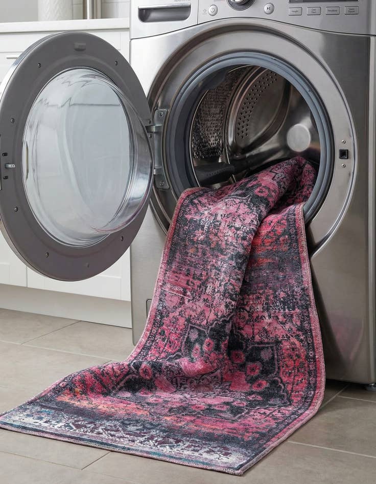 Detail image of 2' 7 x 12'  Washable Renaissance Runner Rug