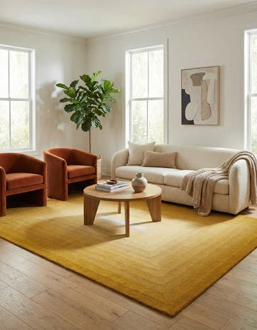 7' 10 x 10' Ombre Wool Rug