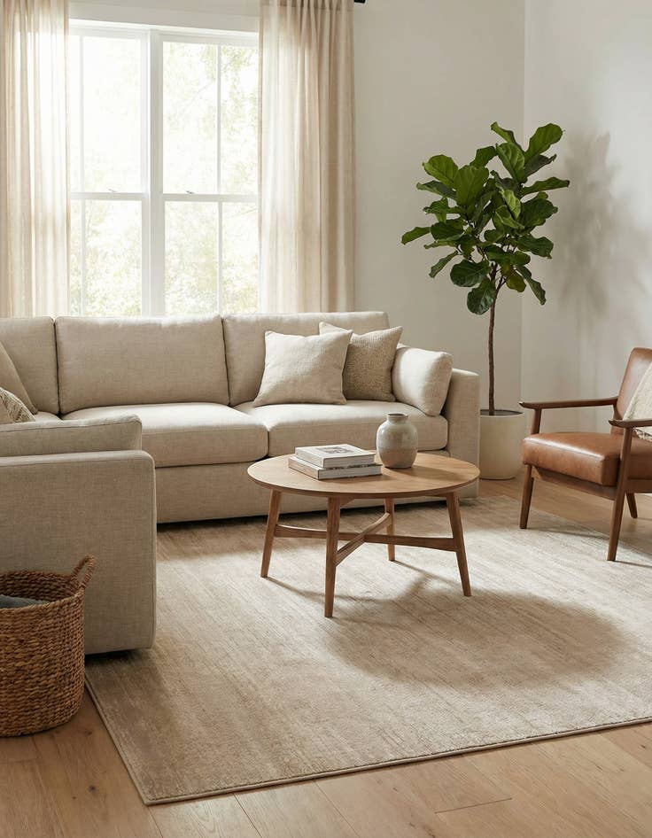 Detail image of Jill Zarin 7' 10 x 7' 10 Uptown Madison Avenue Square Rug