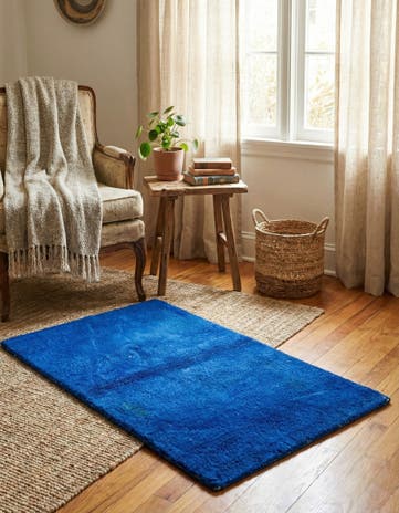 2' 5 x 4' 5 Hand Knotted Kashkuli Gabbeh Wool Rug