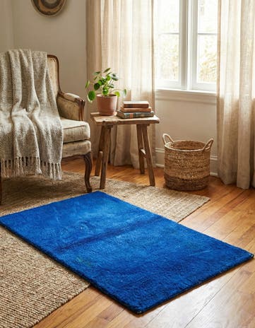 2' 5 x 4' 5 Hand Knotted Kashkuli Gabbeh Wool Rug