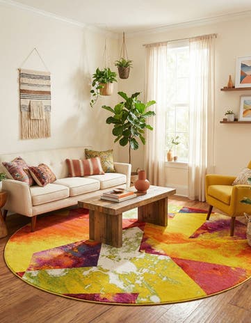 8' x 8' Tuscany Round Rug