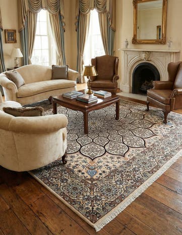 6' 9 x 6' 9 Nain Square Rug