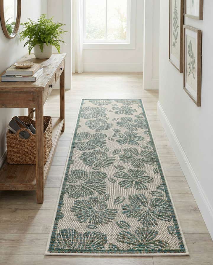 2' x 6' 1 Easy-Clean Baja Indoor / Outdoor Runner Rug