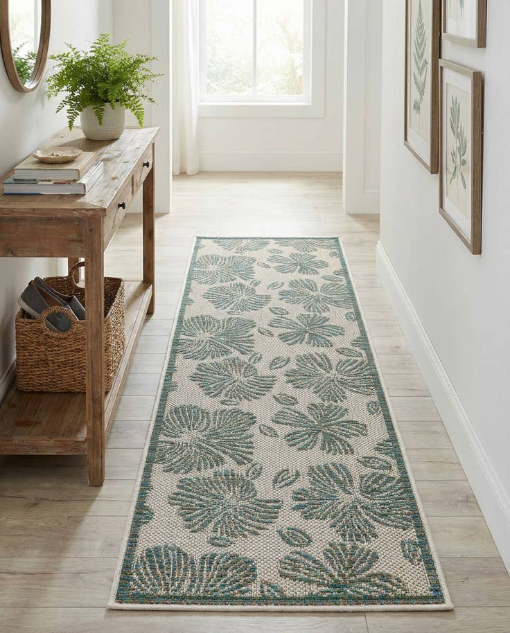 Detail image of 2' x 6' 1 Easy-Clean Baja Indoor / Outdoor Runner Rug