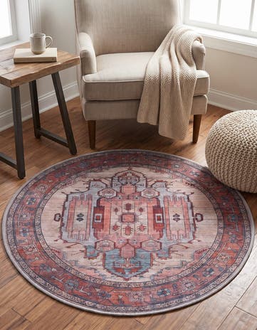 100cm x 100cm Maahru Round Rug