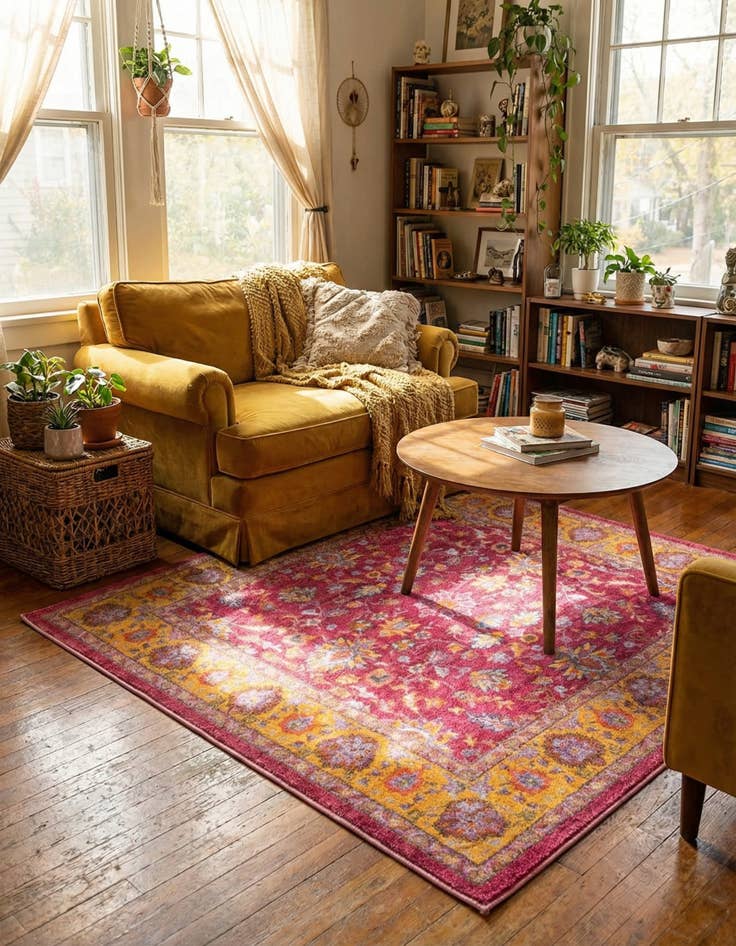 Detail image of 3' 3 x 3' 3 Medina Square Rug