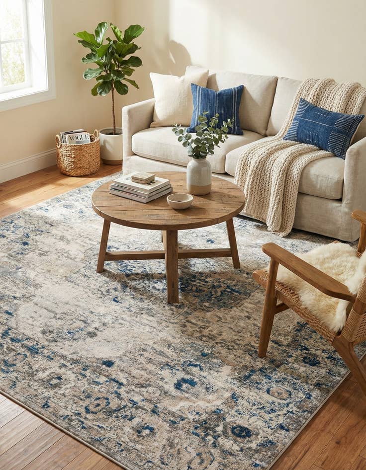 Detail image of  7' 10 x 7' 10 Oregon Square Rug