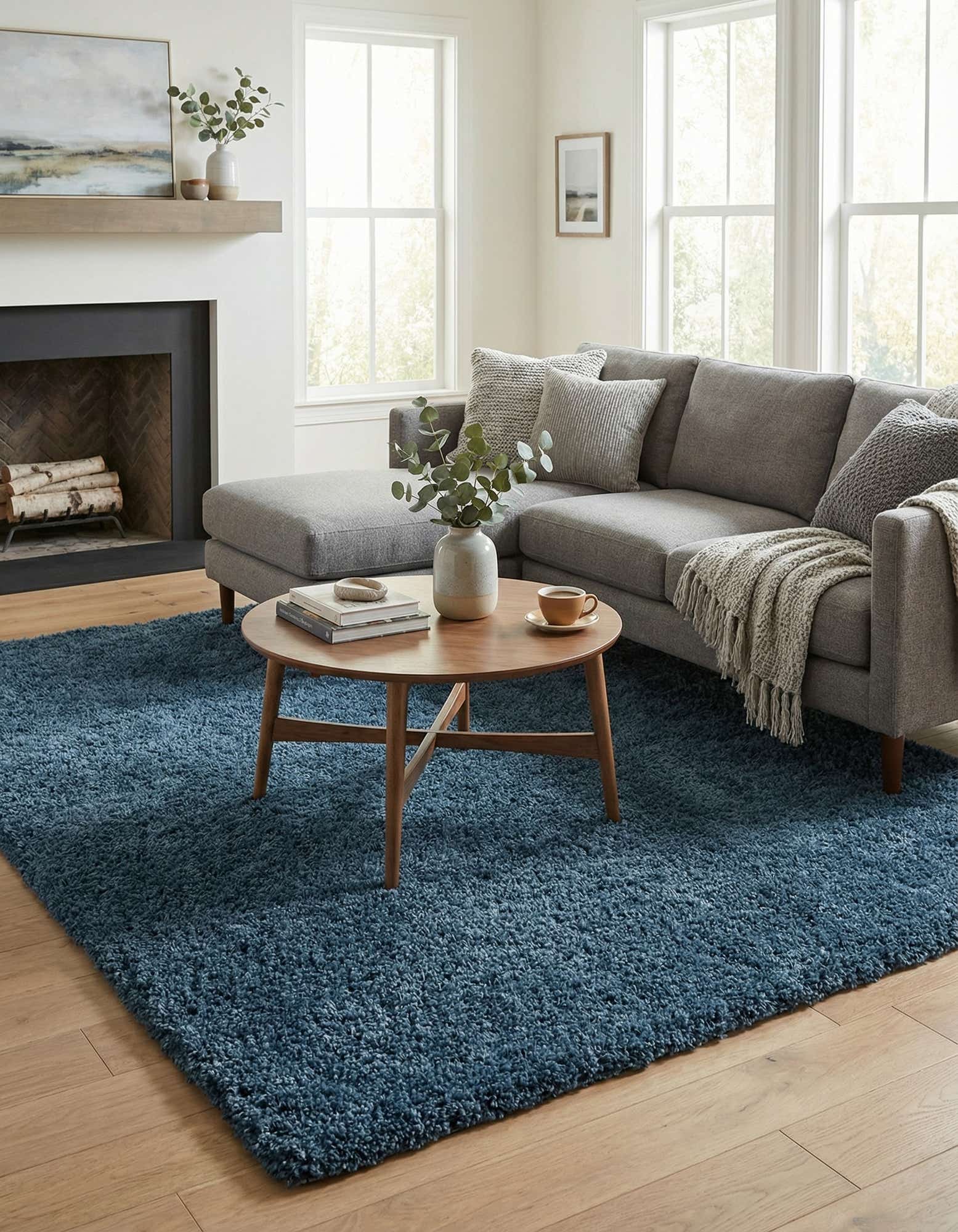 7' 7 x 11' Zermatt Shag Rug