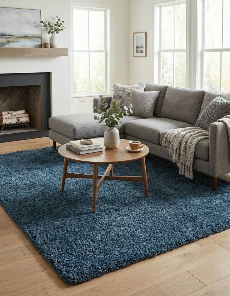 Detail image of 7' 7 x 11' Zermatt Shag Rug