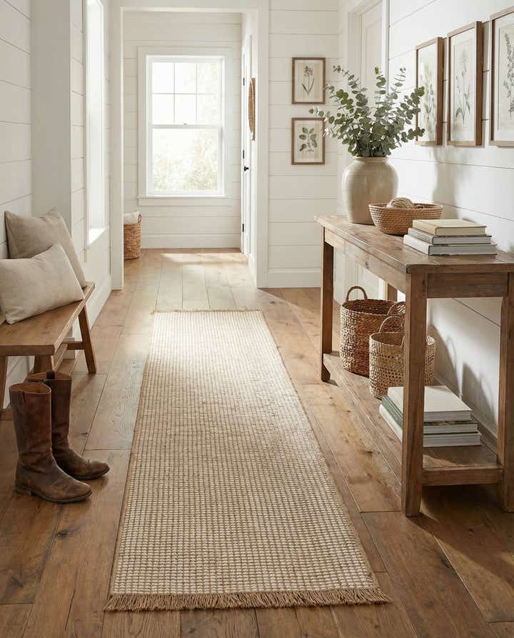 2' 7 x 10' Cottage Farm Runner Rug