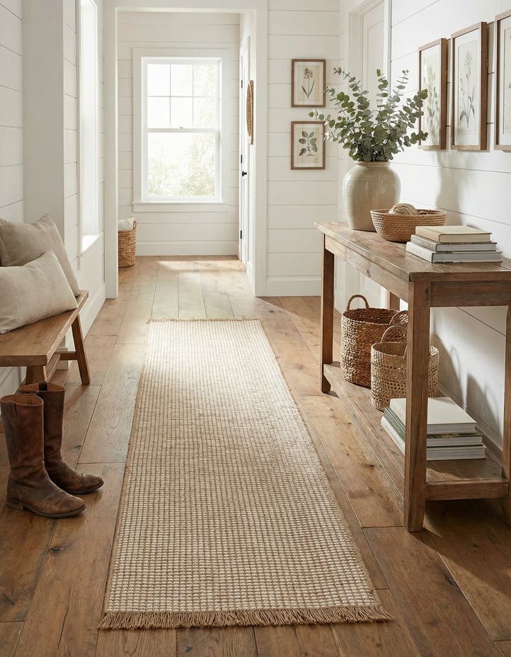 2' 7 x 10' Cottage Farm Runner Rug