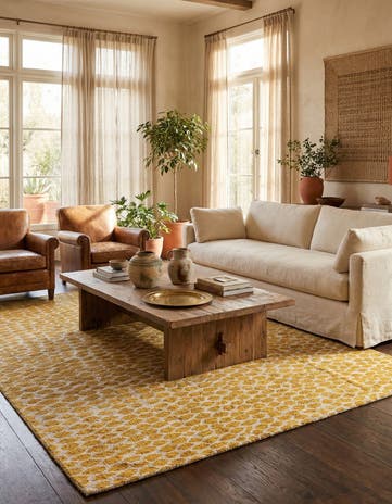 8' 1 x 10' 2 Hand Knotted Moroccan Wool Rug