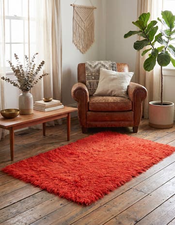 3' x 5' Hand Knotted Moroccan Wool Rug