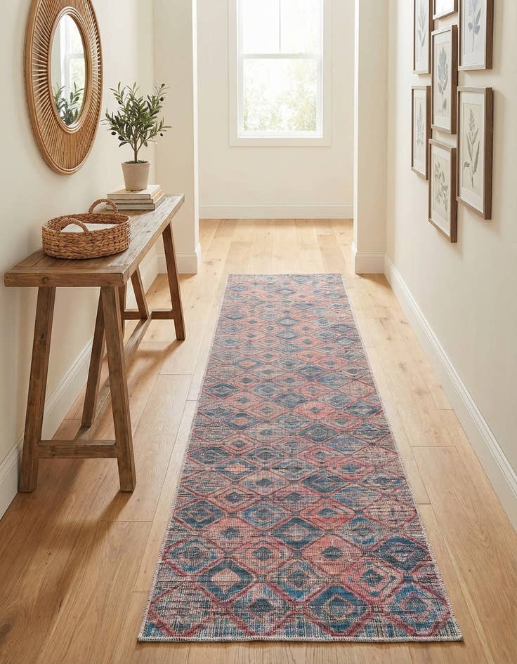 Detail image of 2' 7 x 12'  Washable Sisu Runner Rug