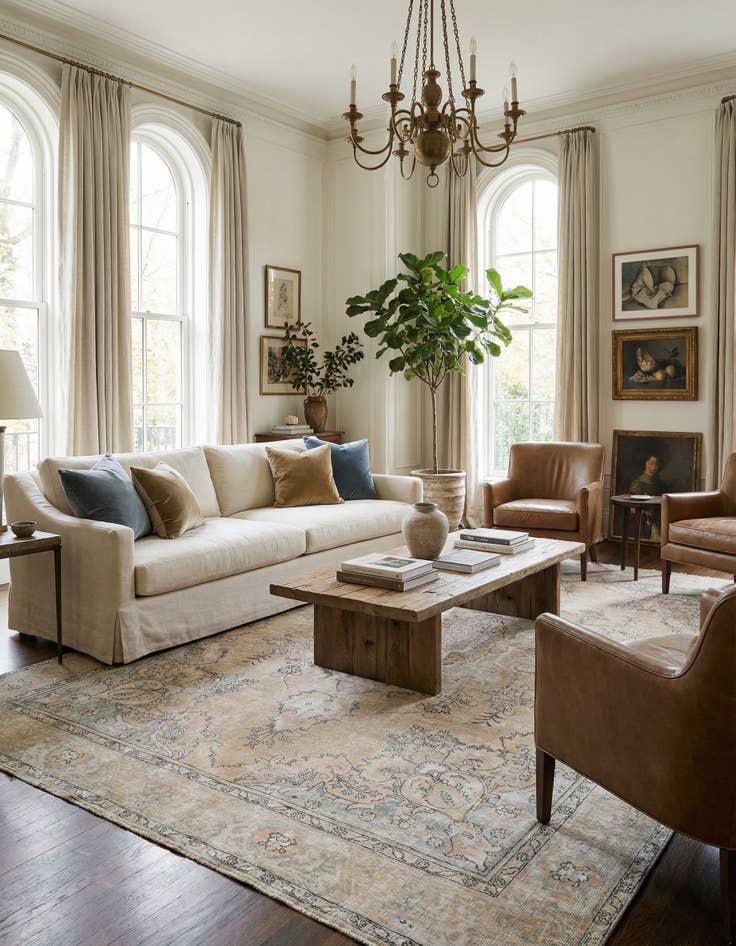 Detail image of  9' 1 x 13' 7  Hand Knotted Ultra Vintage Persian Wool Rug