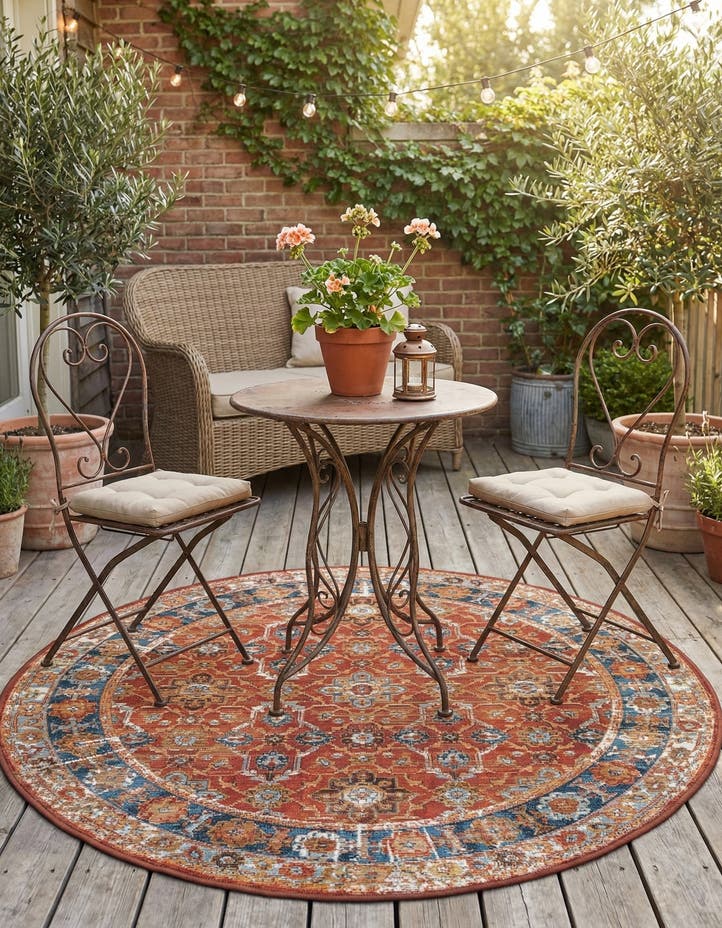 4' x 4' Easy-Clean Traditional Indoor / Ou...