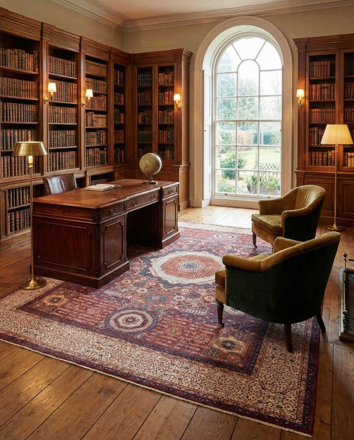 9' 8 x 13' 11 Hand Knotted Amina Rug