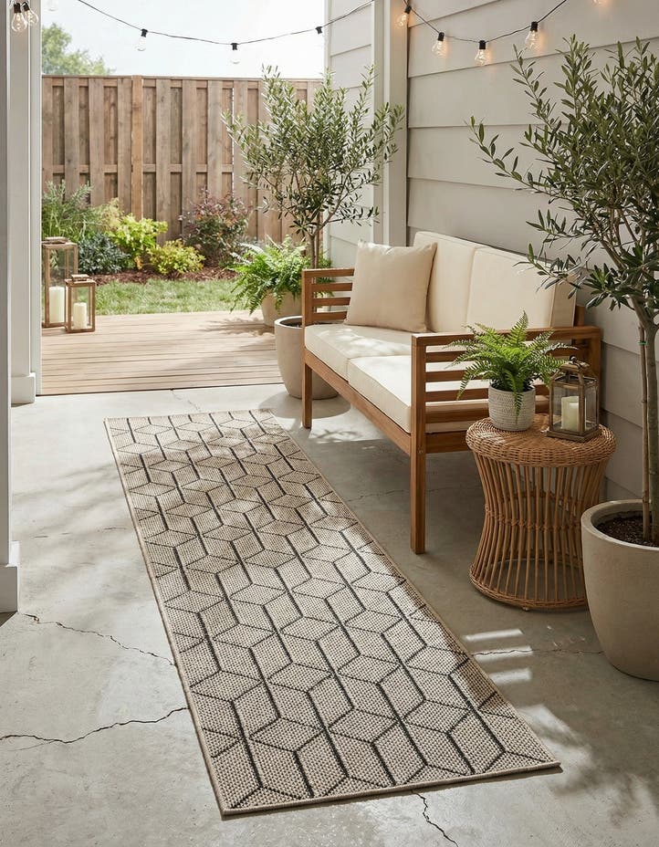 2' x 8' Easy-Clean Lattice Indoor / Outdoo...
