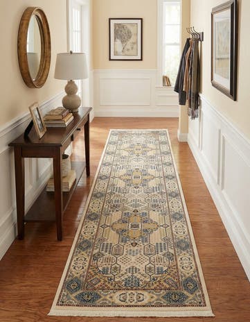 3' x 13' Nain Design Runner Rug
